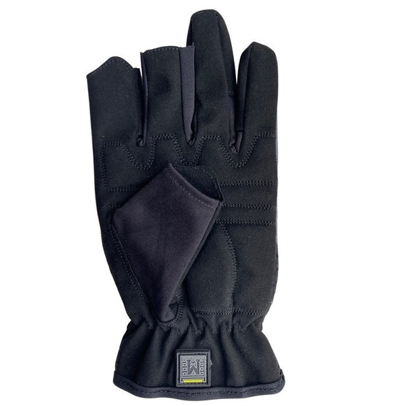 Workies Workwear heavy duty work gloves two open fingers & thumb